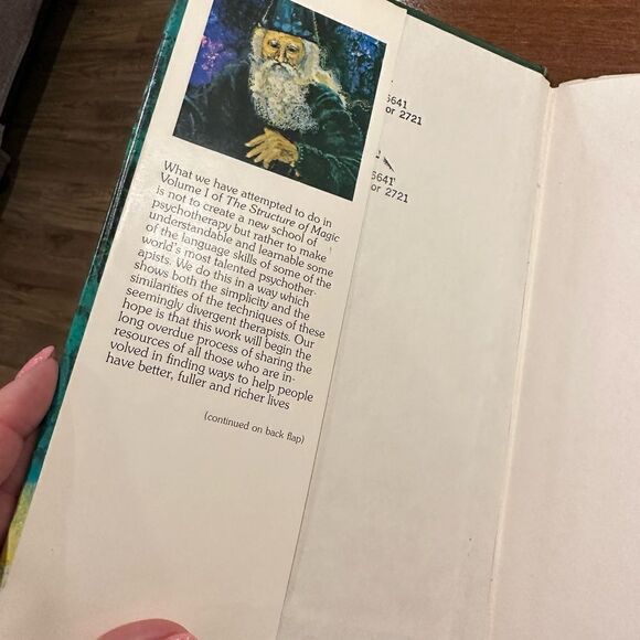 The Structure of Magic 2 Volume Set Grinder And Bandler vintage grannycore - Picture 12 of 16